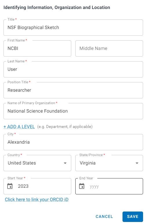 Identifying Form